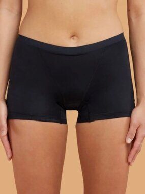 Thinx NWT Moderate Boyshort Period Panties in Noir Size XXS